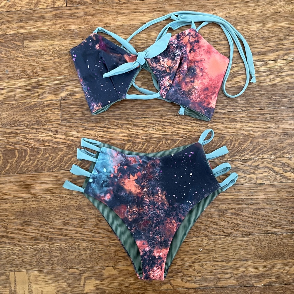 Luv Martha swim reversible bikini